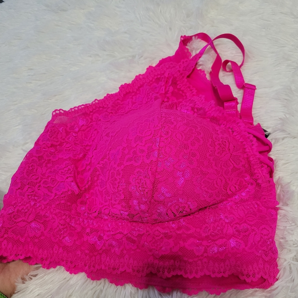 Torrid Pink Bralette 6XL - Picture 7 of 8